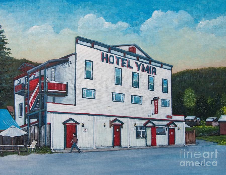 Hotel Ymir Painting by Reb Frost