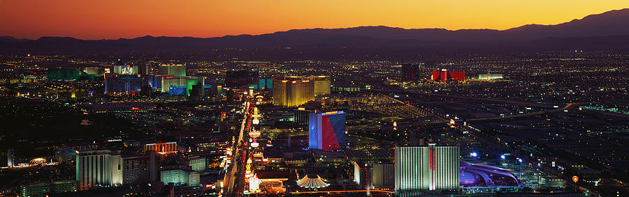 City Photograph - Hotels Las Vegas Nv by Panoramic Images
