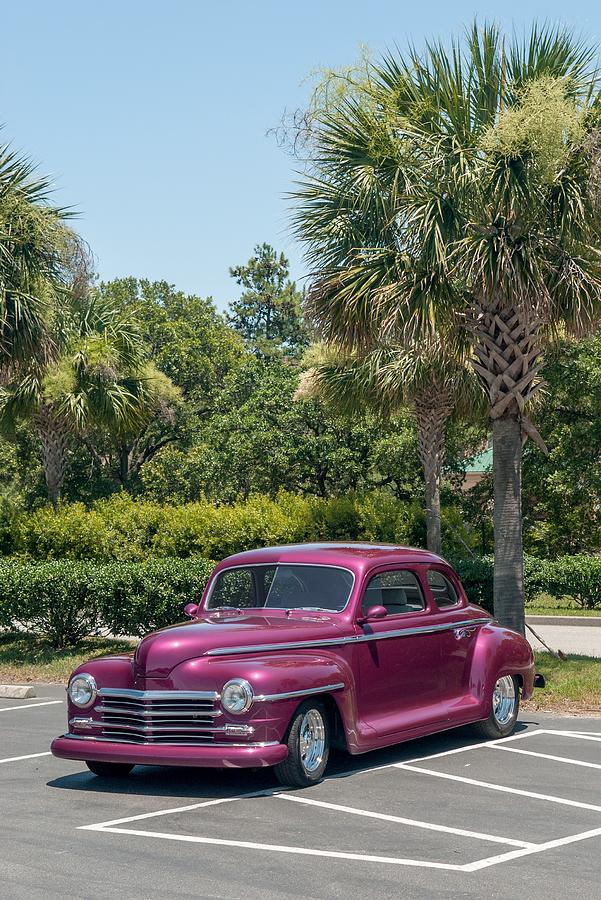 Hotrod In Purple Photograph by Willie Harper