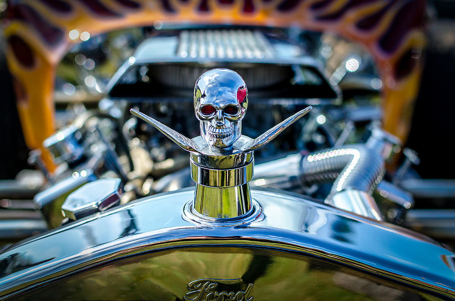 Hotrod Skull Photograph by David Morefield