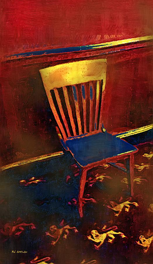 Hotseat In Hell Painting by RC DeWinter