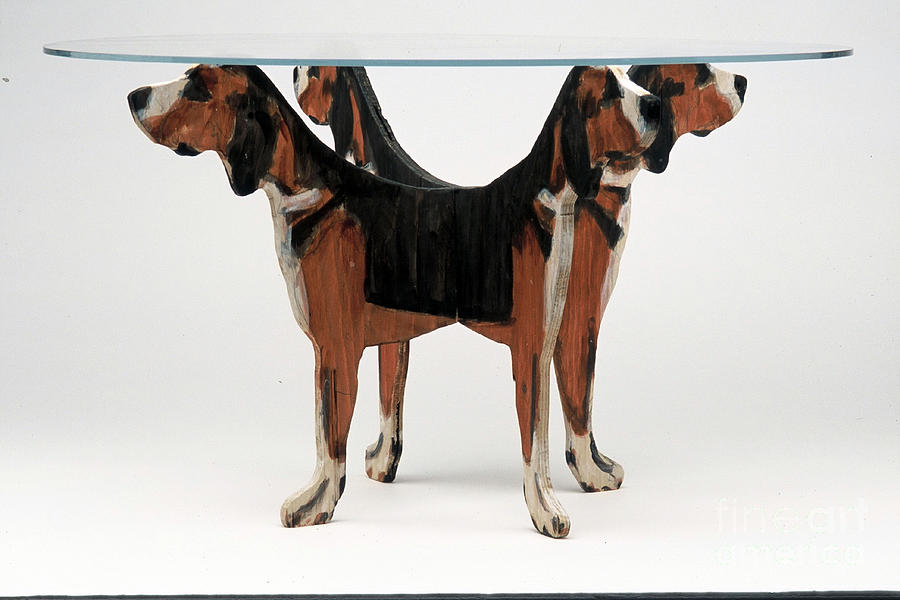 Hound Table Mixed Media by Bill Thomson