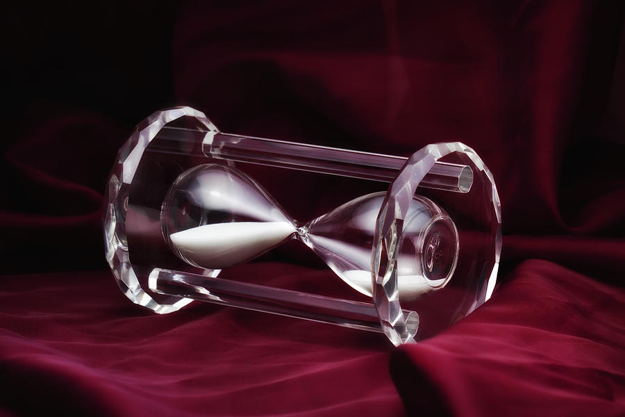Clear Photograph - Hourglass Still Life by Tom Mc Nemar Clear Photograph - Hourglass Still Life by Tom Mc Nemar