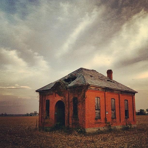 Fall Photograph - #house #country #farm #farmers #fall by Eric Shanteau
