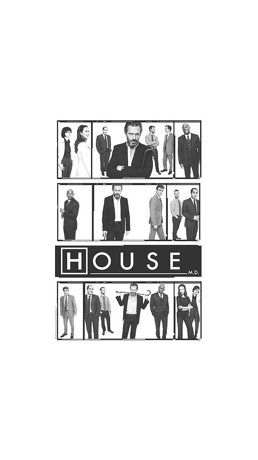 House Digital Art - House - Film by Brand A