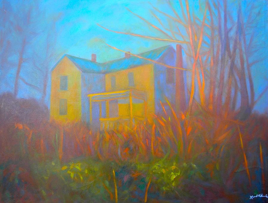 House in Blacksburg Painting by Kendall Kessler