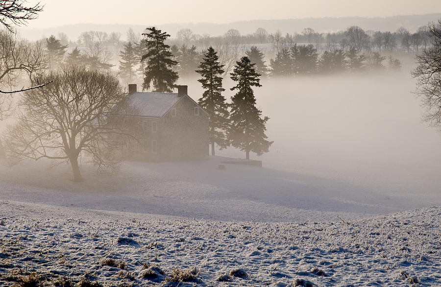 House in the Mist Photograph by Robert Culver