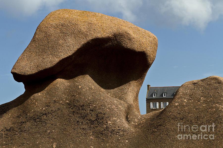 House in the Rocks Photograph by Heiko Koehrer-Wagner