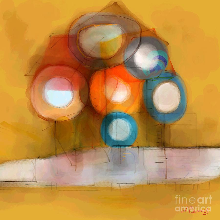 House in the Trees Digital Art by D Perry