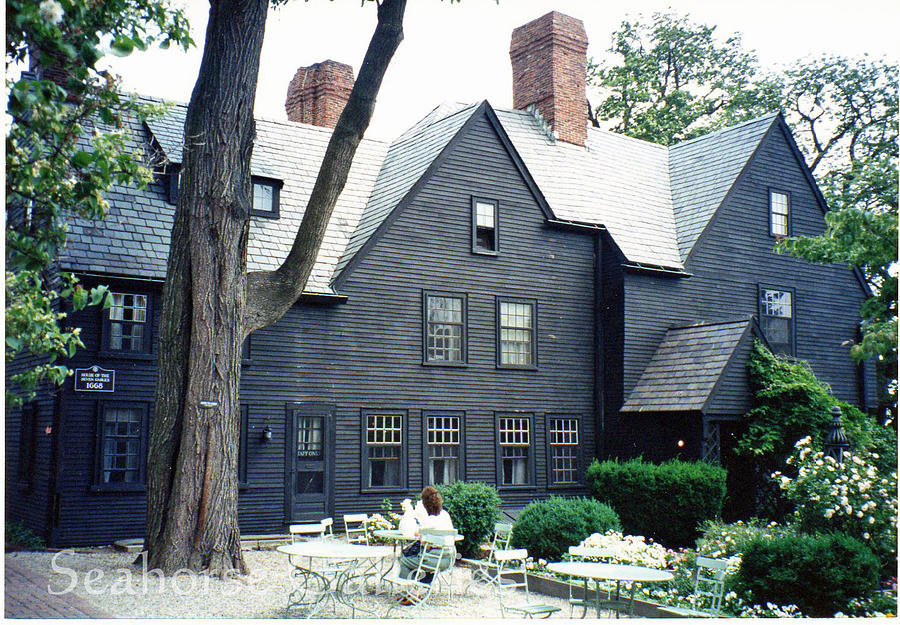 Boston Photograph - House of the Seven Gables by Patricia Brock