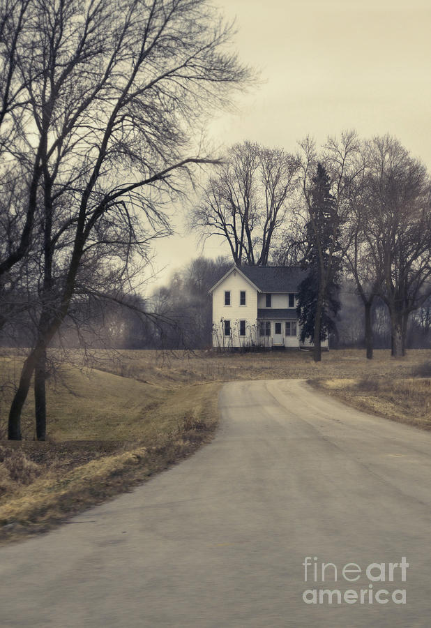 House on a Curvy Road Photograph by Jill Battaglia