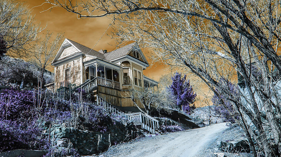 House On Haunted Hill In Jerome Arizona Photograph By Stacy Fortson
