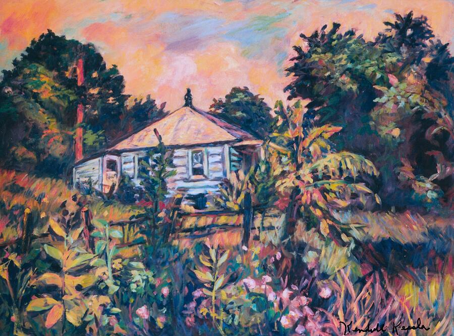 House on Route 11 Painting by Kendall Kessler