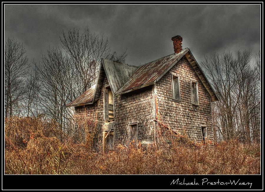 Architecture Photograph - House on the HIll by Michaela Preston