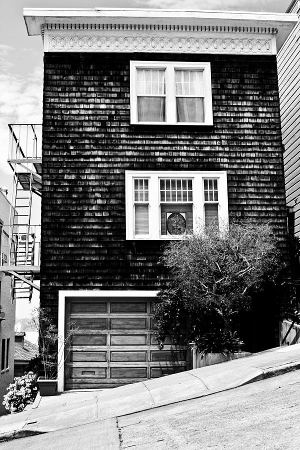 House on the Hill San Francisco CA  Photograph by John McGraw