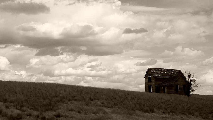 House on the Prairie No.3 Photograph by Daniel Woodrum