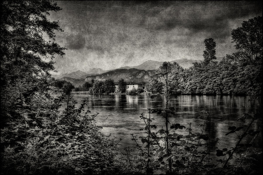 House on the river Photograph by Roberto Pagani