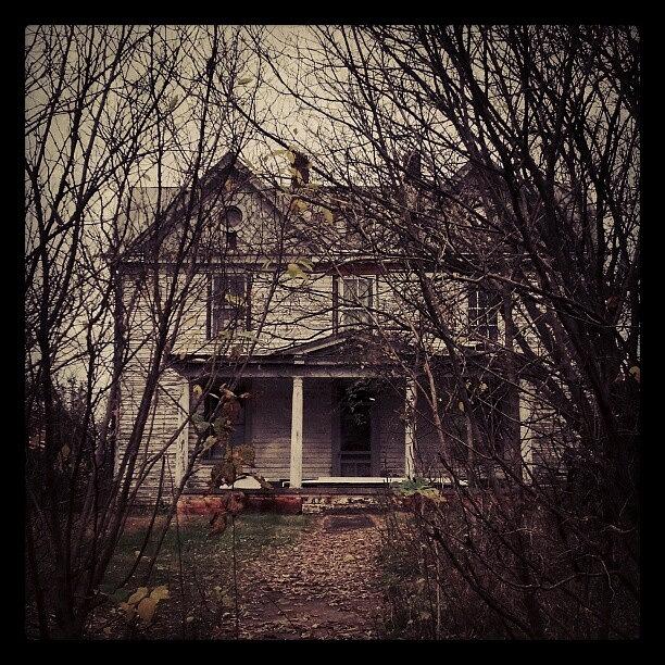 Old Photograph - #houseportrait #oldhouse #old by Krazy Alice