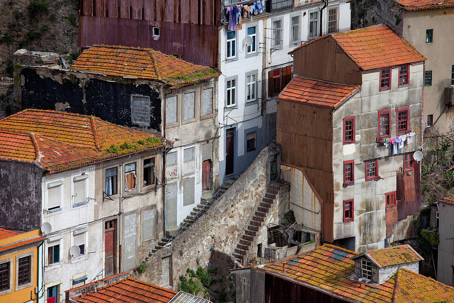 Houses of Porto Photograph by Artur Bogacki