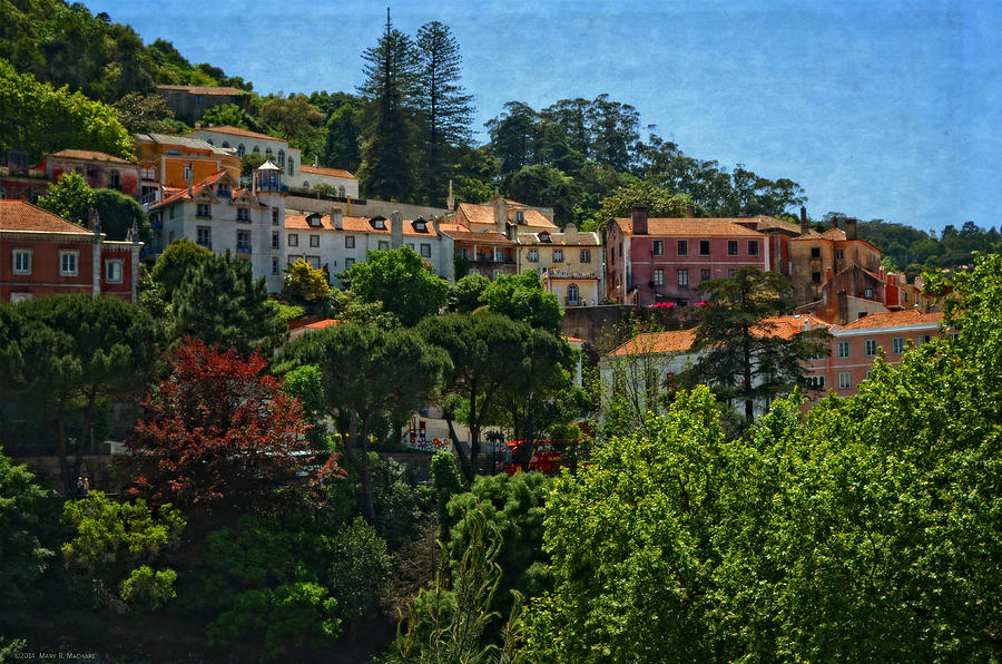 Architecture Photograph - Houses of Sintra - Portugal by Mary Machare