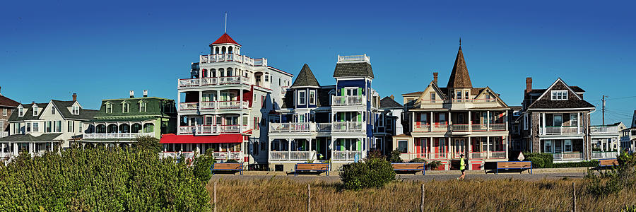 Houses On The Beach, Morning Star Photograph by Panoramic Images