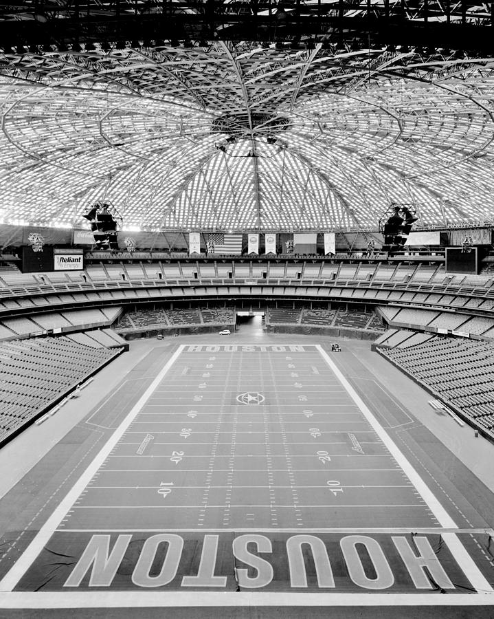 Houston Astros Photograph - Houston Astrodome by Benjamin Yeager