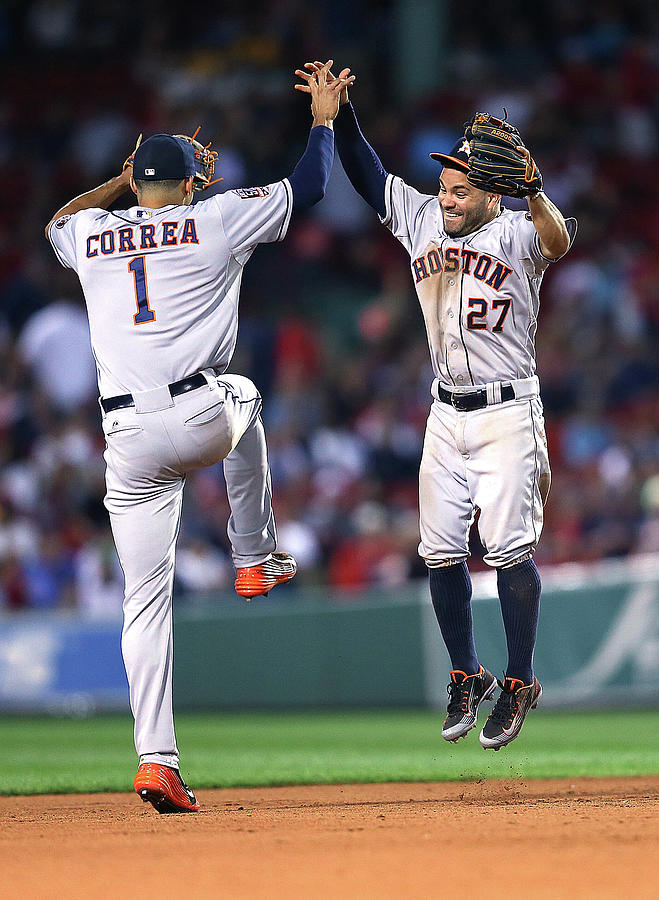 Houston Astros V Boston Red Sox Photograph by Jim Rogash Houston Astros V Boston Red Sox Photograph by Jim Rogash
