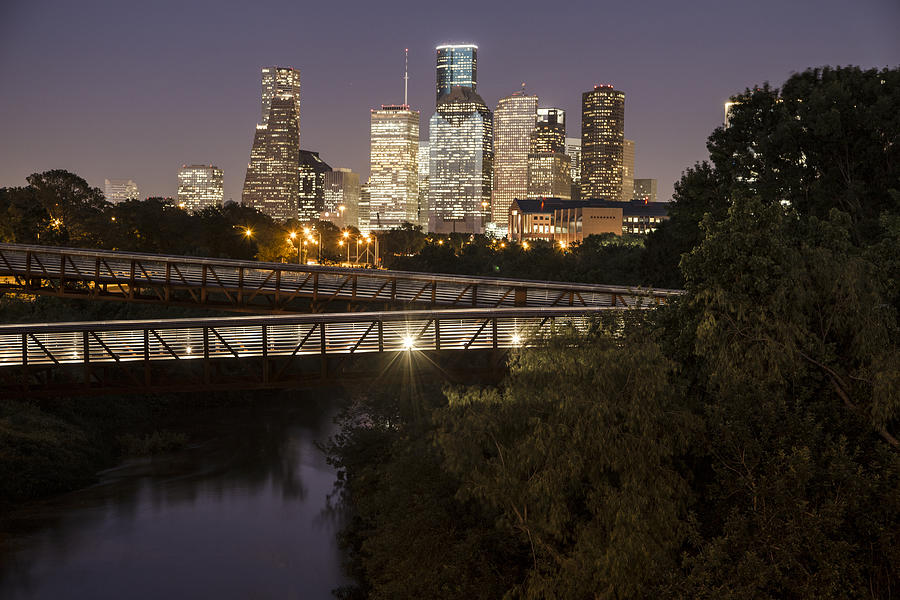 Houston Crosswalk Photograph by John McGraw