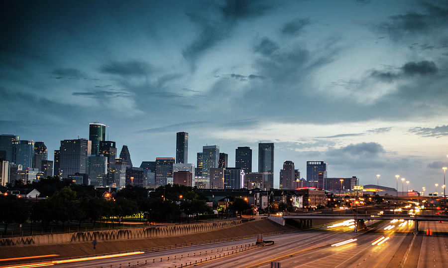 Houston Skyline Photograph by Photo By Kelly Reed