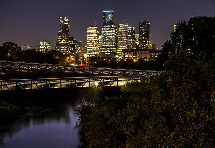 Houston Texas Skyline  Photograph by John McGraw