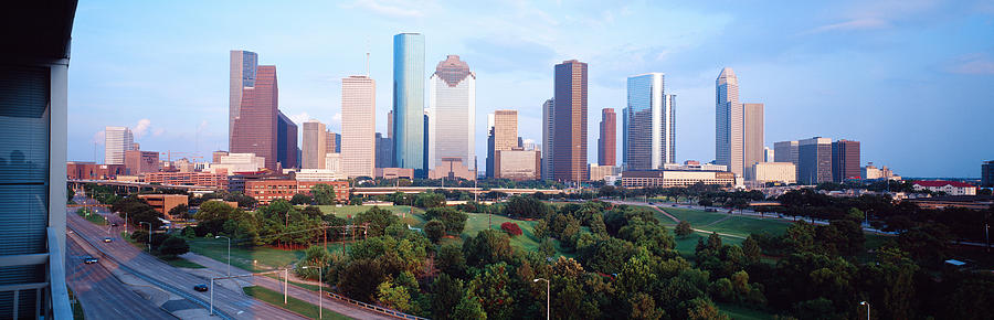 Houston Tx Photograph by Panoramic Images