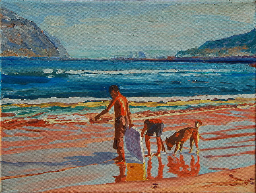 Hout Bay Trio Painting by Thomas Bertram POOLE