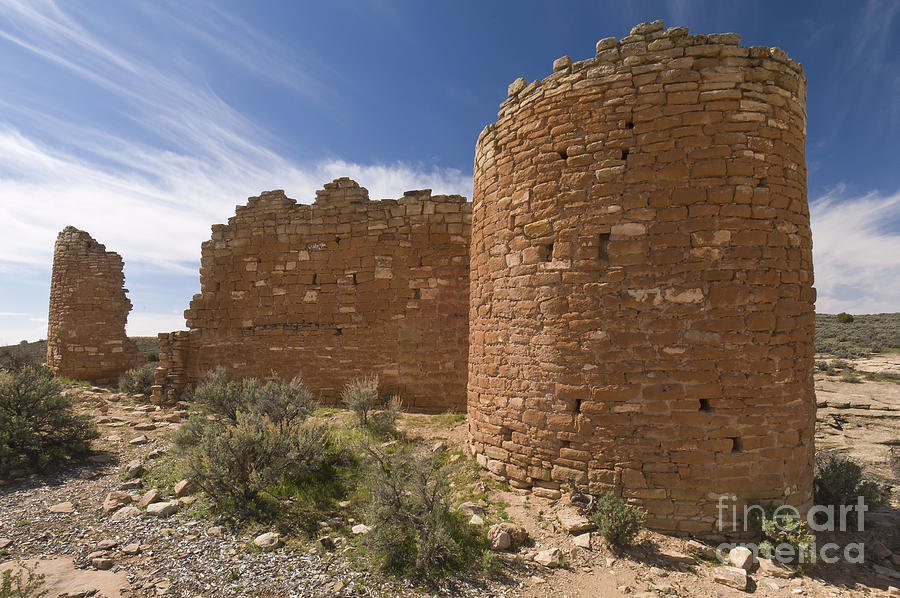 Hovenweep Castle Ruins Photograph by John Shaw