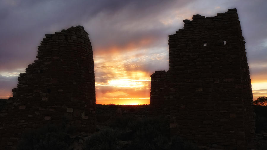 Hovenweep Sunset Photograph by Ghostwinds Photography