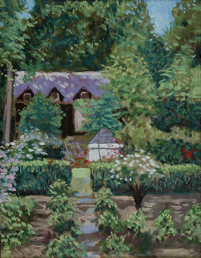 How Does My Garden Grow? Painting by David Zimmerman | Fine Art America