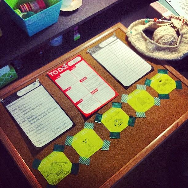 Organization Photograph - How I Get Things Done...make It Pretty by Lacie Vasquez