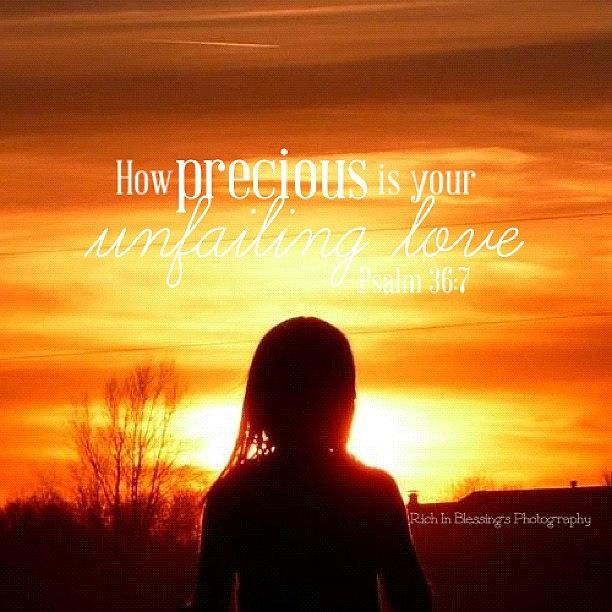 Sunset Photograph - how Precious Is Your Unfailing by Traci Beeson