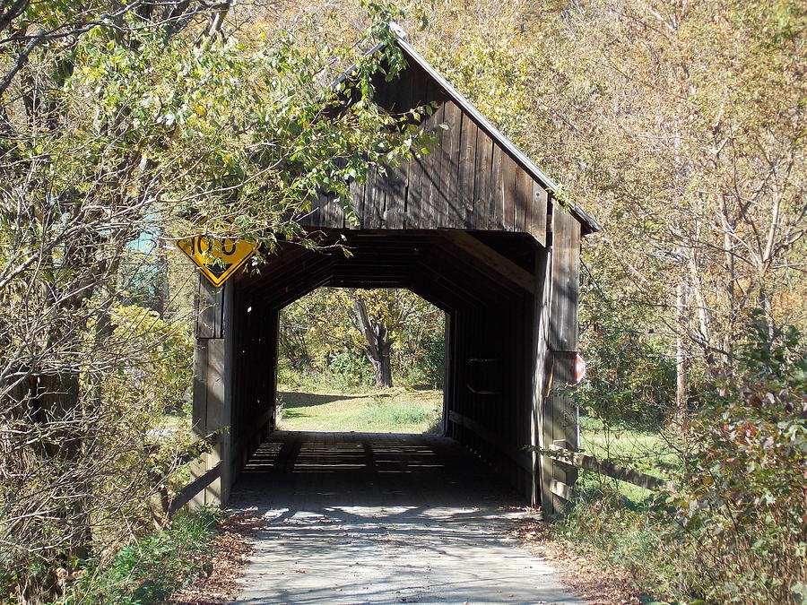 Howe Covered Bridge Photograph by Catherine Gagne