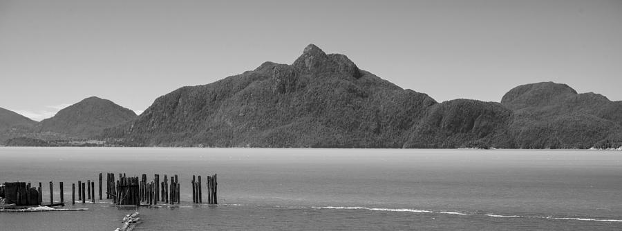 Black And White Photograph - Howe Sound by Aaron Bedell