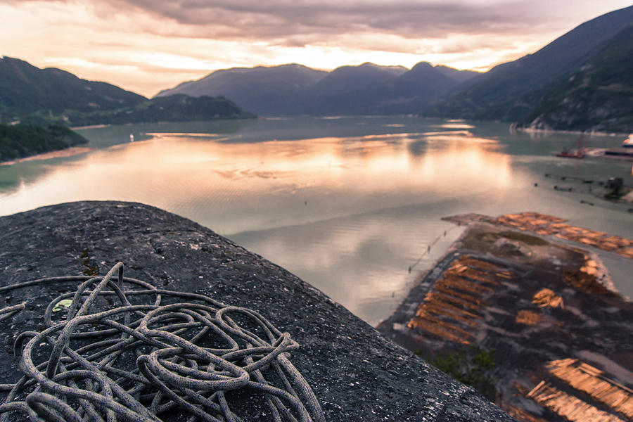 Nature Photograph - Howe Sound, Squamish, British Columbia by Alex Eggermont