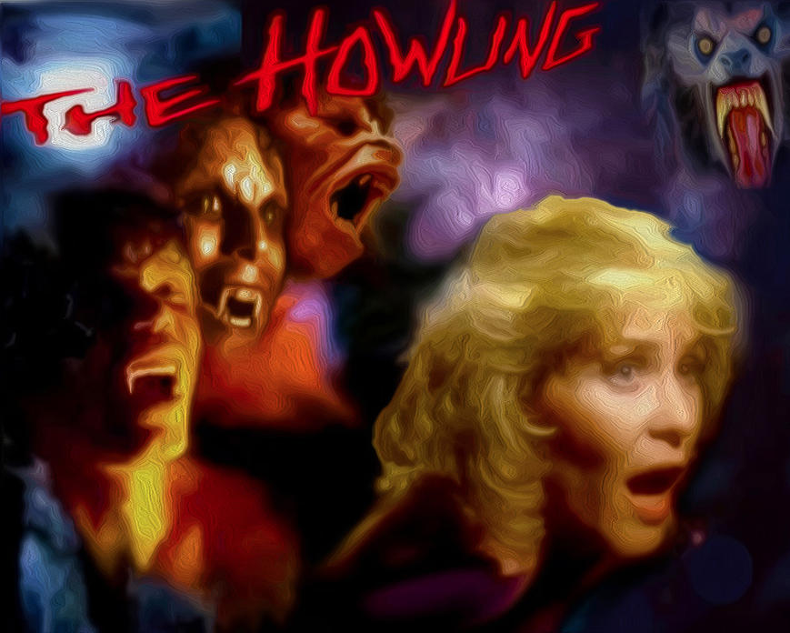 Howling Reimagined Painting by Michael Pittas