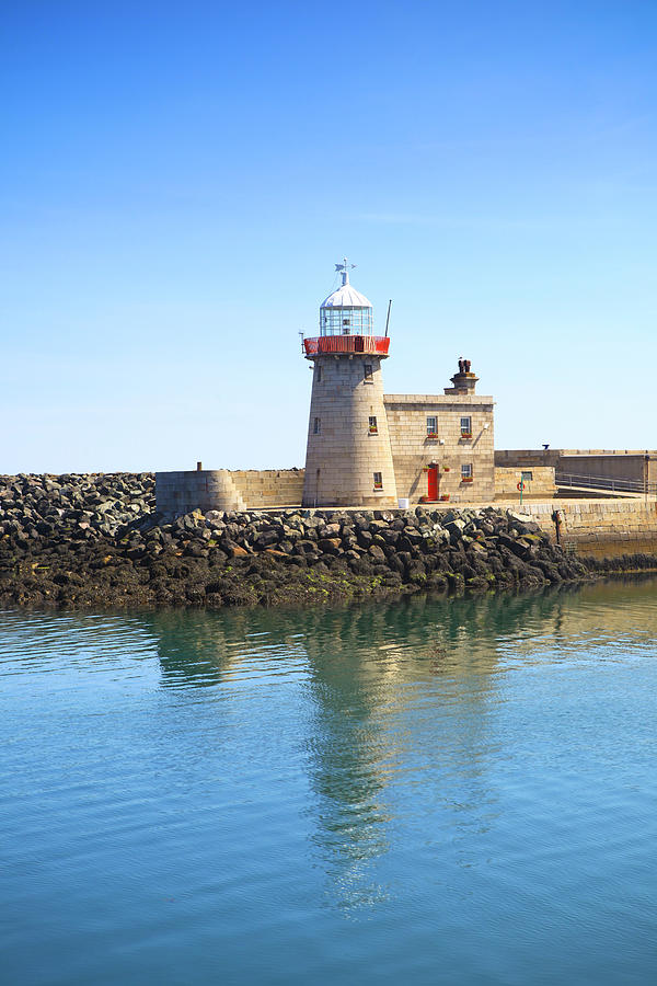 Howth Lighthouse, Ireland Photograph by Espiegle