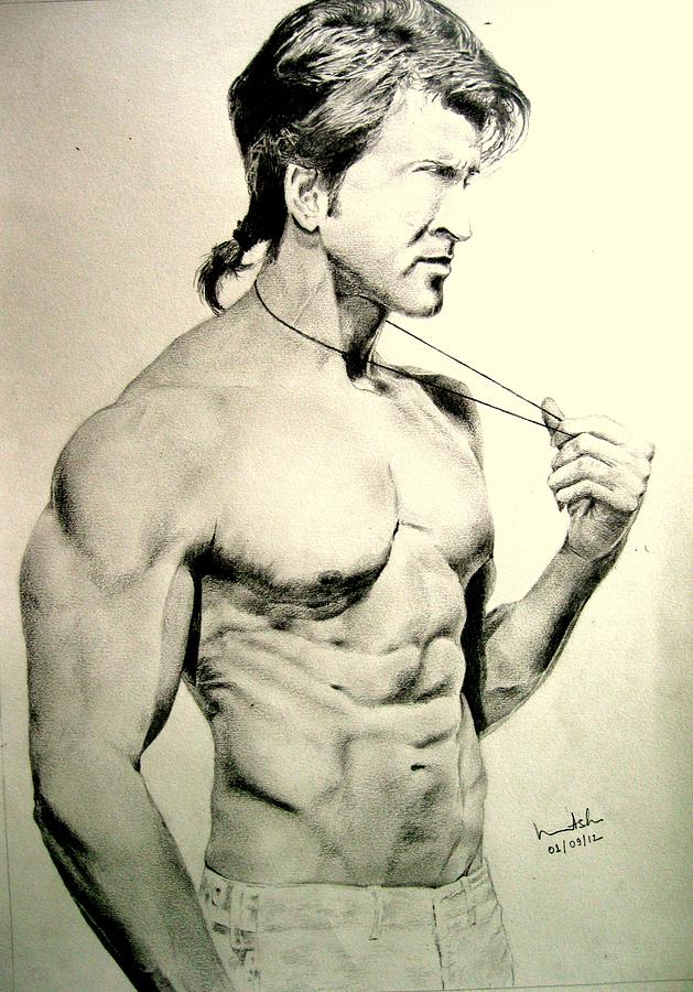 How To Draw Realistic Face Hrithik Roshan | Step By Step Hrithik Roshan  Easy Pencil Drawing - YouTube