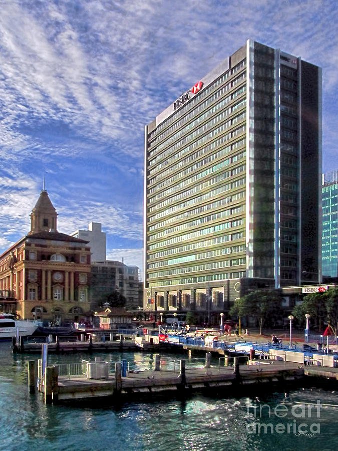 HSBC Building-Auckland Photograph by Jennie Breeze