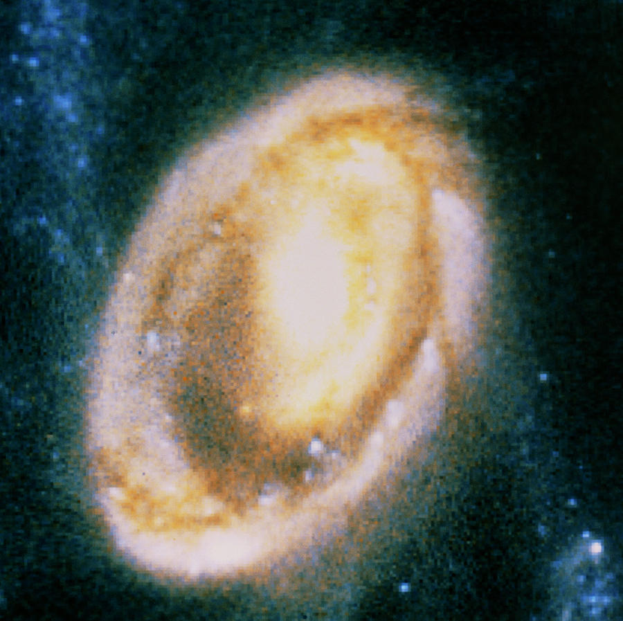 Hst Image Of Core Of Cartwheel Galaxy Photograph by Nasa/esa/stsci/k.borne/science Photo Library