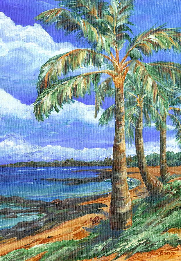 Hualalai Painting by Lisa Bunge