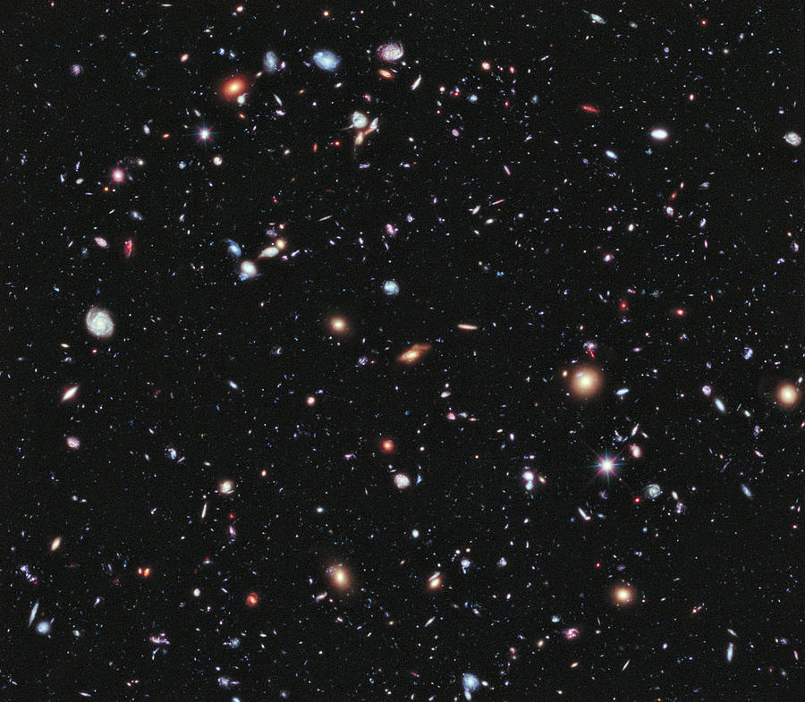 Interstellar Photograph - Hubble Extreme Deep Field by Celestial Images