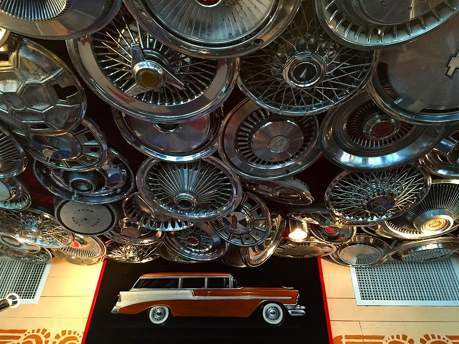 Hubcap Heaven Photograph by Denise Mazzocco Fine Art America