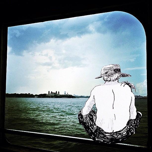 New York City Photograph - Huck On The Hudson by Natasha Marco