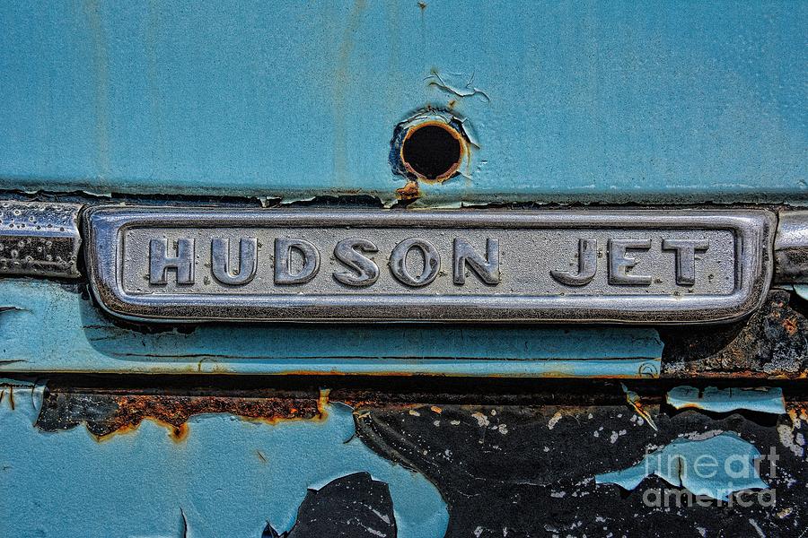 Hudson Jet Name Plate Photograph by Henry Kowalski
